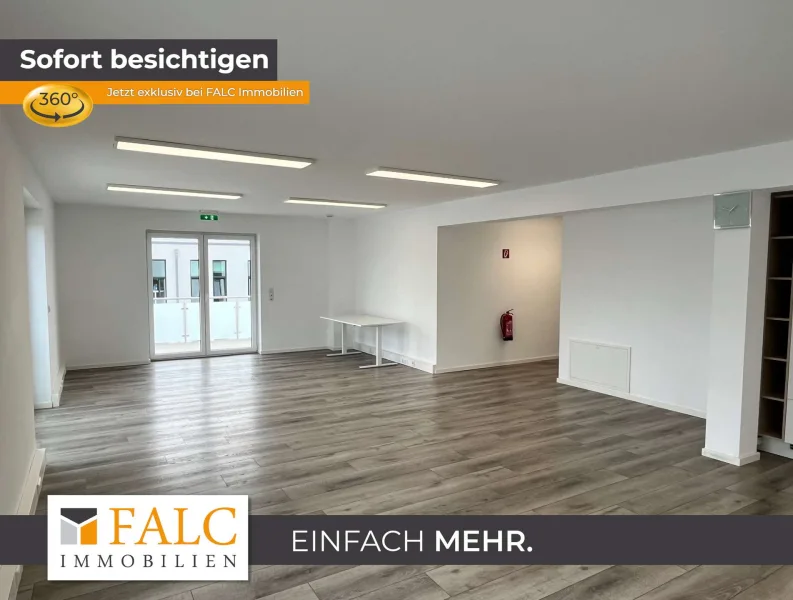  - Büro/Praxis mieten in Bergisch Gladbach - Modernes Büro mit Lift, Einbauküche und Balkon