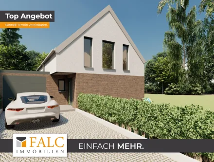 EFH auf Eckgrundstück - Haus kaufen in Odenthal - Schlüsselfertiges Neubau-Haus auf großem Eckgrundstück