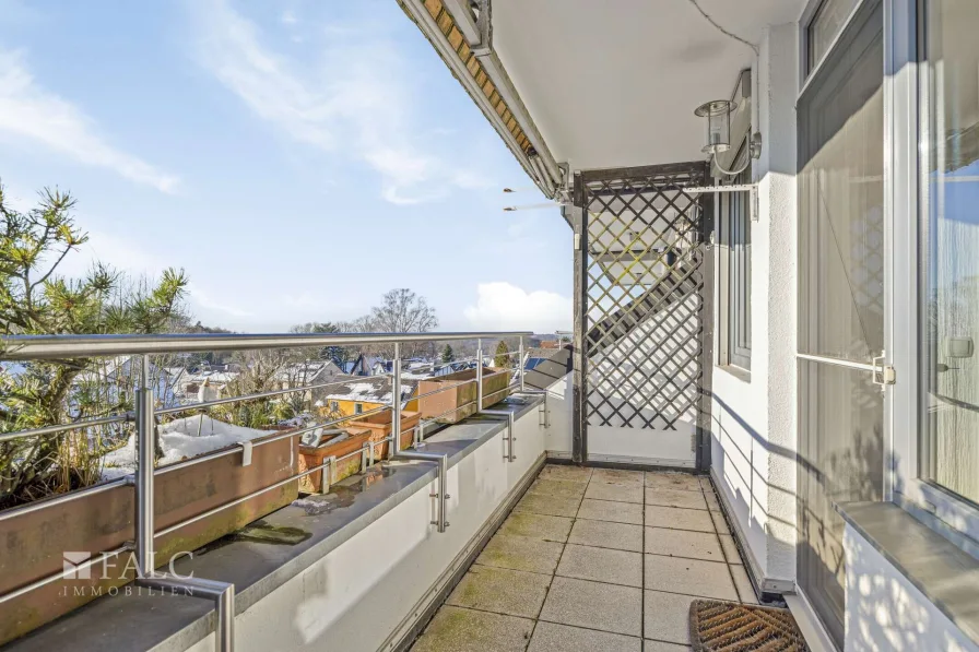 Balkon mit tollem Blick