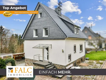 Titelfoto - Haus kaufen in Kirchen (Sieg) - Einfamilienhaus oder zwei Wohnungen