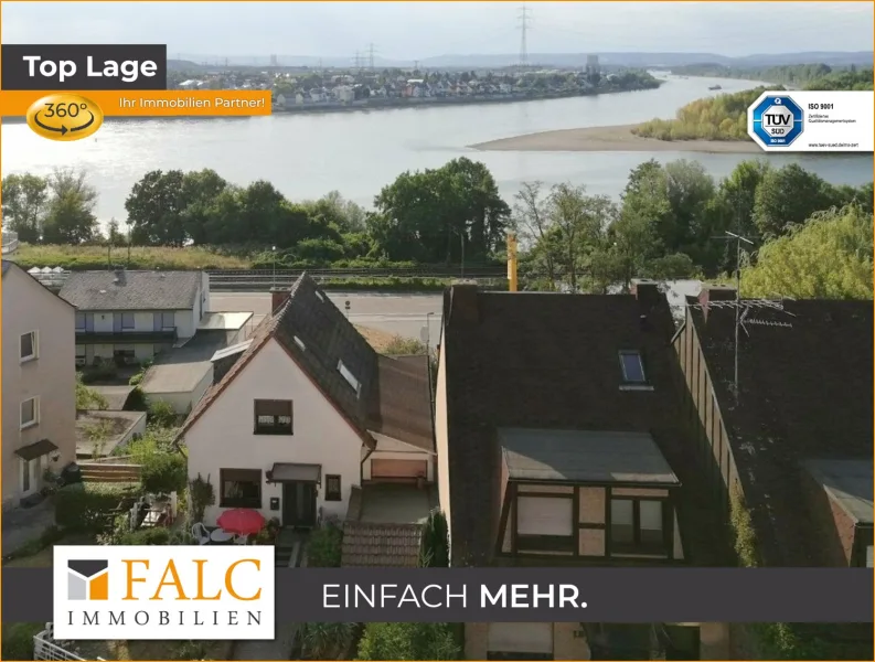 Blick auf den Rhein - Wohnung kaufen in Urbar - Rheinblick inklusive!