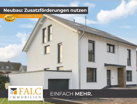 Außenansicht  - Wohnung kaufen in Niederbreitbach/ Wolfenacker - Moderne Neubauwohnung mitten im Grünen - die perfekte Kapitalanlage!