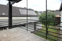 Blick vom Balkon