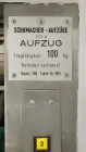 Lastenaufzug Tragkraft