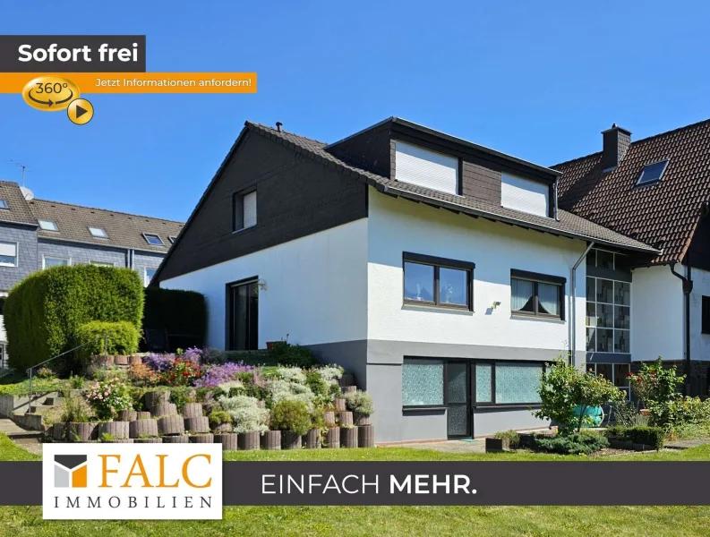 falc-overlay-image-[TIME] - Haus kaufen in Leverkusen - Großzügiges Einfamilienhaus mit zweiter Wohneinheit