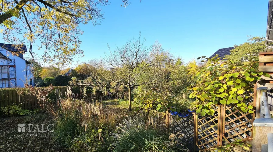 Blick vom Balkon