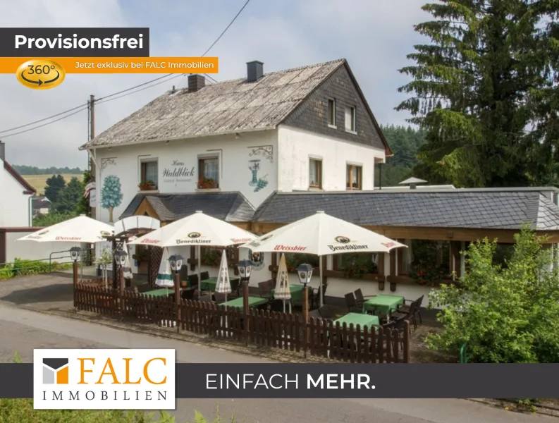 Titelbild - Haus kaufen in Oberraden - Mitten im Naturpark!Wohnhaus mit Gastronomie