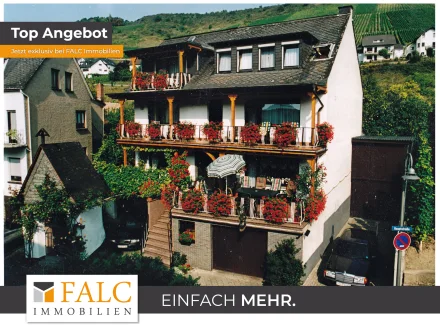 Außenansicht (historisch) - Gastgewerbe/Hotel kaufen in Klotten - Gemütliche Frühstückspension in einzigartiger Urlaubsregion sucht neuen Eigentümer!