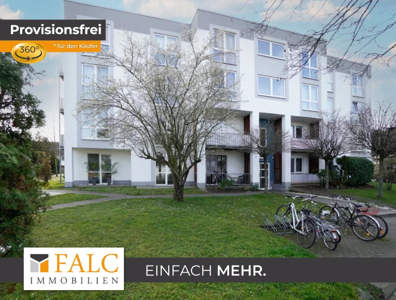 Aussenansicht - Wohnung kaufen in Bonn / Auerberg - gemütliches Studentenapartment 4.OG mit Balkon in Bonn – Auerberg