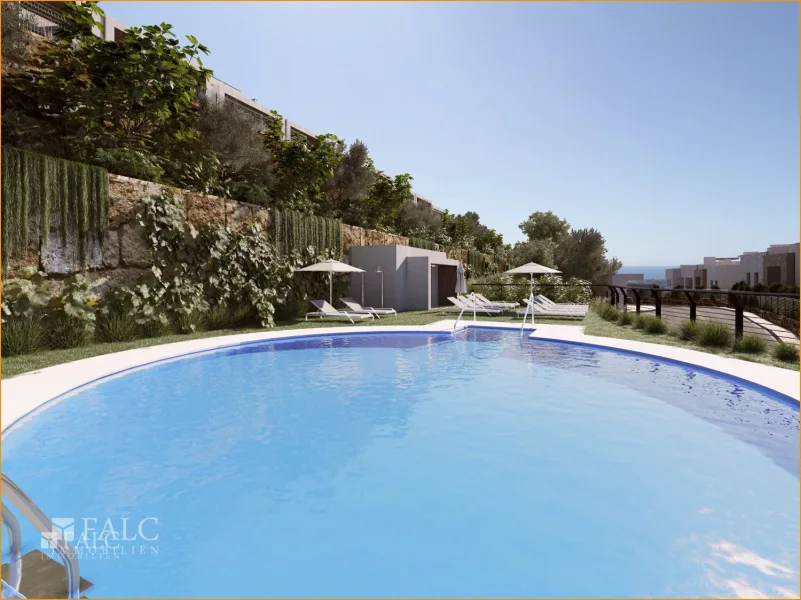 A4_Almazara_Views_townhouses_Istan_Marbella_pool