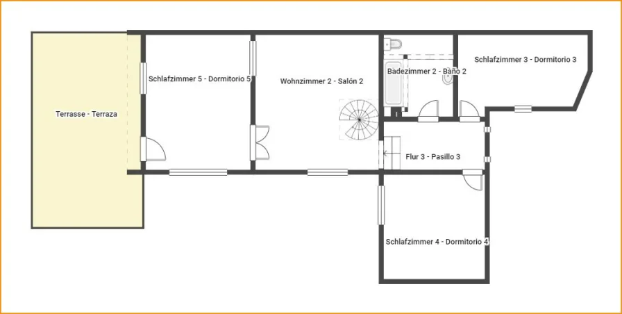 1. Etage - Piso 