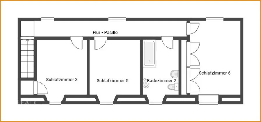 1. Etage - Piso