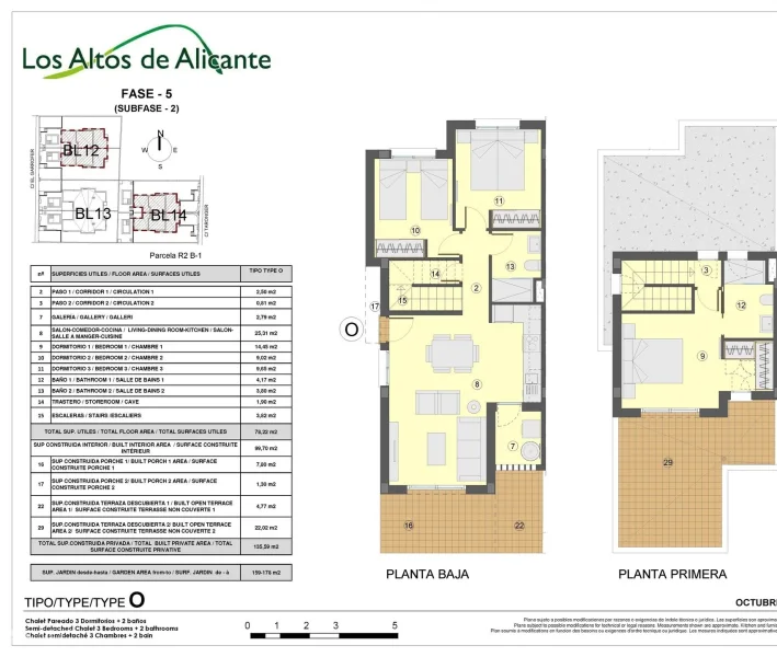 Grundriss Busot 5  II 275.000€