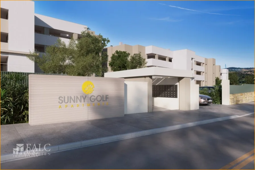 A2-Sunny Golf apartments-Estepona-entrance