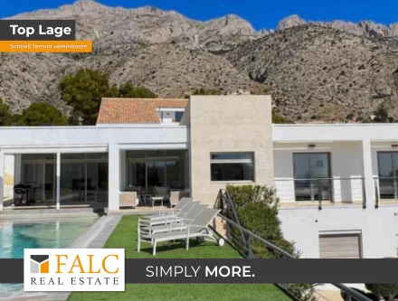 Villa mit Privatpool - Haus kaufen in Altea - Traumhafte Villa mit 3 Schlafzimmern in den Bergen von Altea