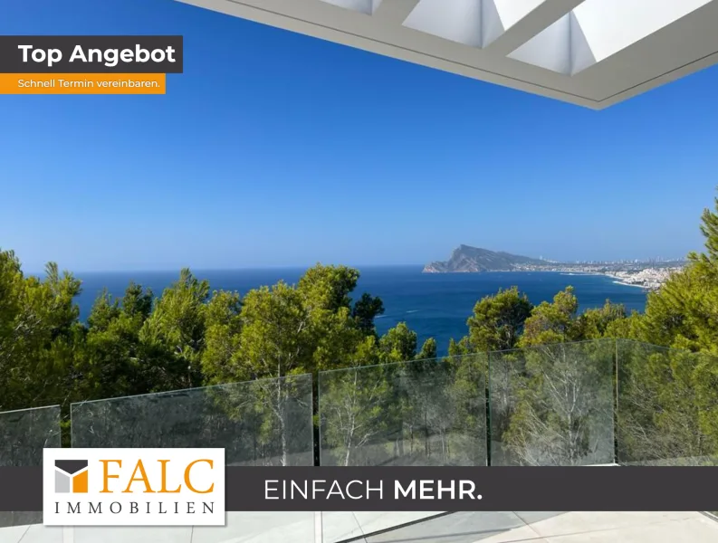 Meerblick - Haus kaufen in Altea - Altea Hills- 5 Zimmer Villa mit Meerblick