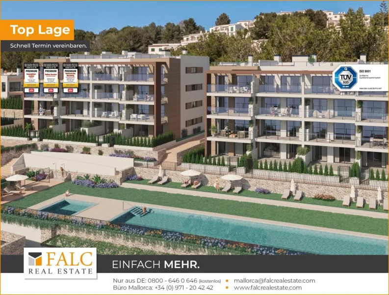 Luxus-Apartments/viviendas de lujo/luxury apartments - Wohnung kaufen in Capdepera / Font de sa Cala - Bald IHRS? Schnell sein und reservieren!