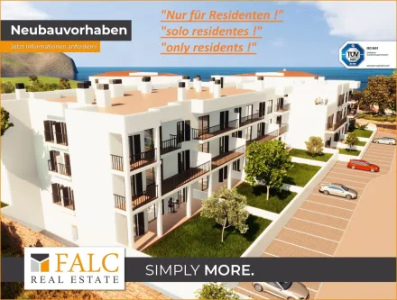 Hochwertige Neubau-Wohnungen/pisos a construir con calidad/flats to be built with high cuality - Wohnung kaufen in Cala Bona - Nur für Residenten - Staatlich geförderte Wohnungen in Meernähe