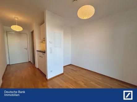 Wohnbereich - Wohnung kaufen in München - Modernes Studentenapartment mit urbanem Lifestyle-Konzept - unweit des beliebten Werksviertel 