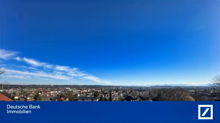 Ausblick über das Loisachtal - Haus kaufen in Wolfratshausen - Secret-Sale: Anwesen mit traumhaftem Ausblick über das gesamte Loisachtal!