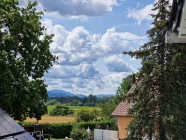 Ausblick vom Balkon