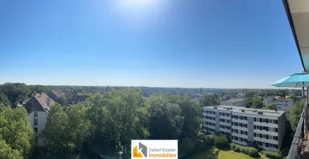 Ausblick - Wohnung kaufen in Hilden - Sofort Einziehen! Eigentumswohnung mit TG-Stellplatz, Einbauküche und Blick über Hilden inklusive!