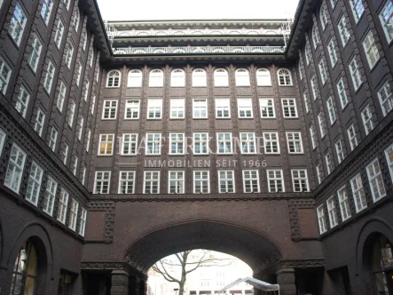 Objektansicht - Büro/Praxis mieten in Hamburg - CHILEHAUS - BÜRO IM HISTORISCHEN KONTORHAUS