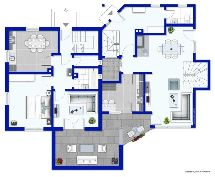 EG immoGrafik-Exposeplan