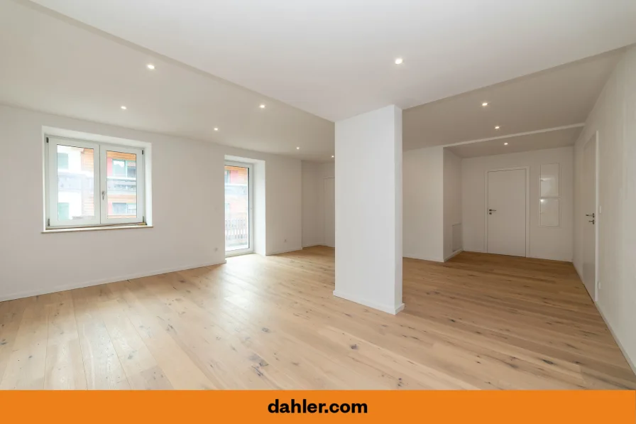 Wohnzimmer - Wohnung kaufen in Reit im Winkl - Alpenresidenz Schneewinkl - Zwei-Zimmer-Appartement mit Balkon - Whg 8