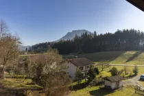 Blick vom Balkon