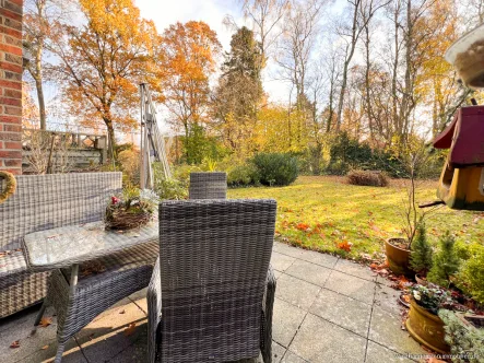 Südterrasse  - Wohnung kaufen in Hamburg - Haus im Haus! Kapitalanlage in Hamburg-Meiendorf