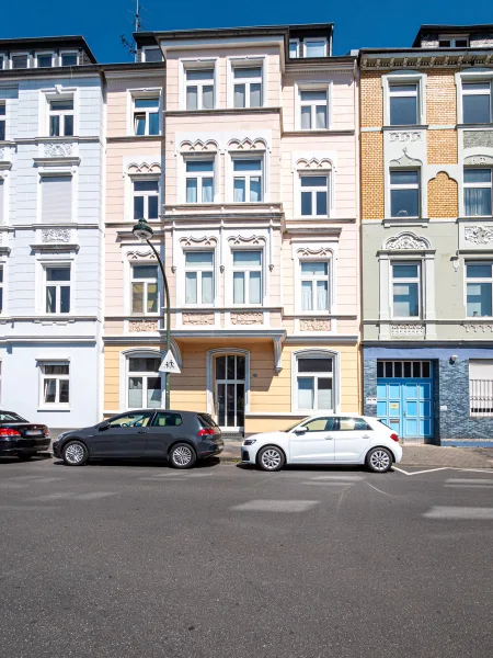 Ansicht Wohngebäude - Wohnung kaufen in Düsseldorf / Friedrichstadt - Gemütliches 1-Zimmer Apartment in Oberbilk**vermietet**