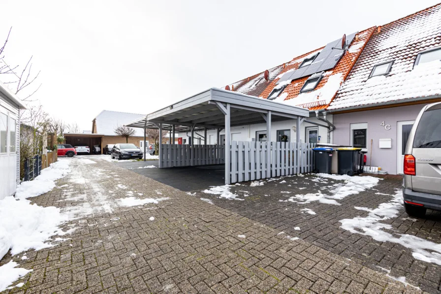 Carport mit 2 Stellplätzen