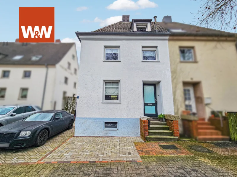 Titelbild - Haus kaufen in Ibbenbüren - Gemütliche Doppelhaushälfte im Zentrum vonIbbenbüren
