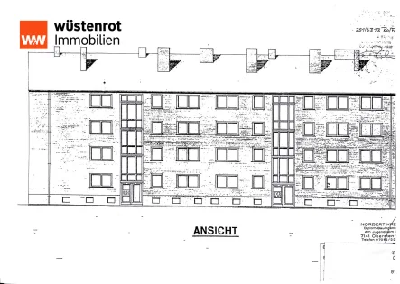 Ansicht - Wohnung kaufen in Lingen - Eigentumswohnung für den Kapitalanleger