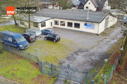 Titelbild - Halle/Lager/Produktion mieten in Ladbergen - Lager-/Produktionsfläche mit Büro in Ladbergen zu vermieten