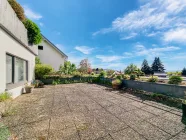 Dachterrasse mit Hochbeeten