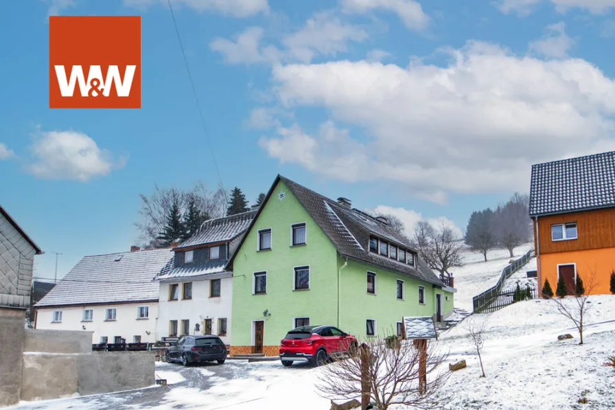 Titel - Haus kaufen in Altenberg / Bärenstein - Großzügiges Familienparadies auf einem weitläufigen Grundstück in der idyllischen ländlichen Umgebung von Bärenstein