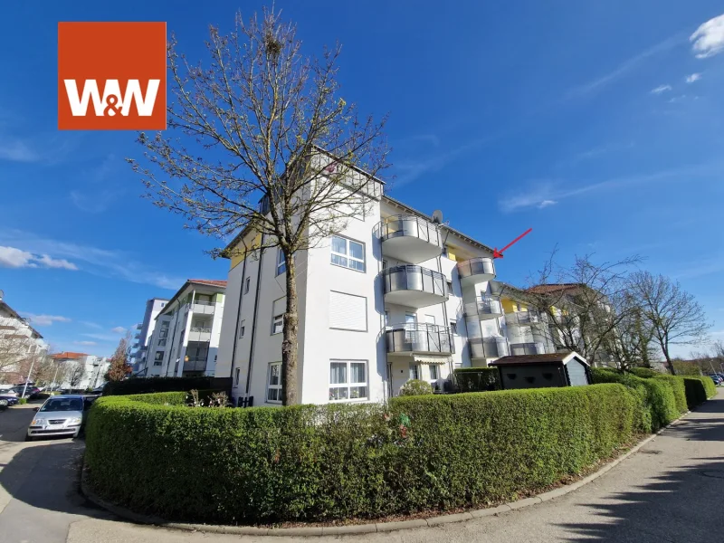 Hausansicht 1 - Wohnung kaufen in Künzelsau-Taläcker - Vermietetes Anlageobjekt - 3-Zimmer Wohnung