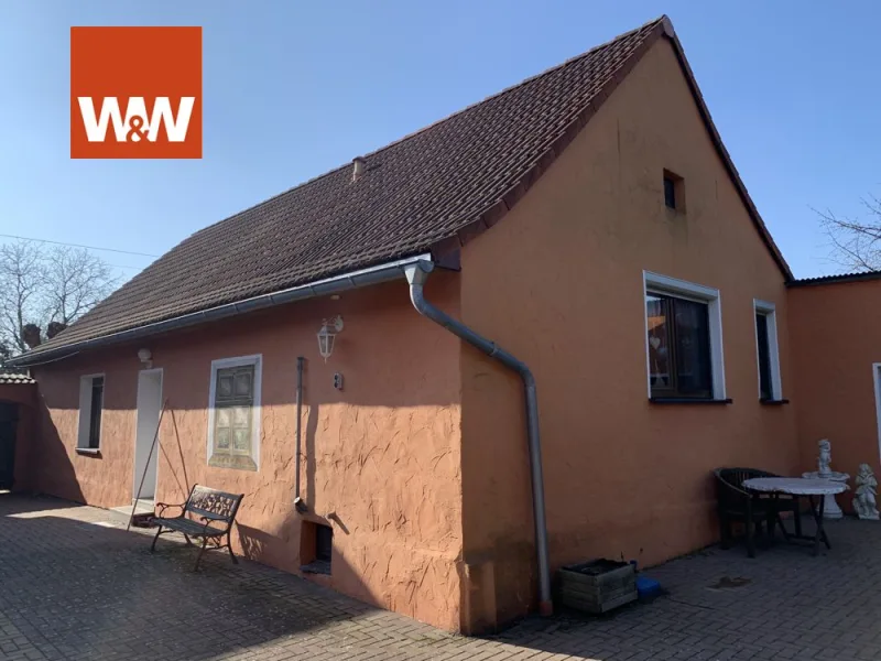 Wohngebäude mit Einliegerwohnung - Haus kaufen in Großräschen - Wunderschönes Anwesen in Großräschen - barrierearmes Einfamilienhaus mit Einliegerwhg. & Nebengelass