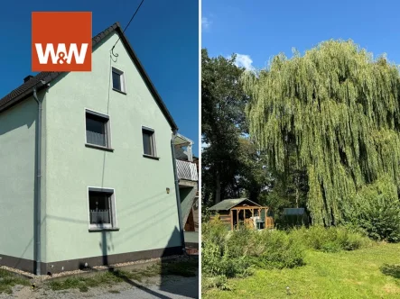 Title - Haus kaufen in Radibor / Milkel - Eigenheim in modernem Stil mit Garage & idyllischem Gartengrundstück b. Bautzen, Wohnfl. erweiterbar