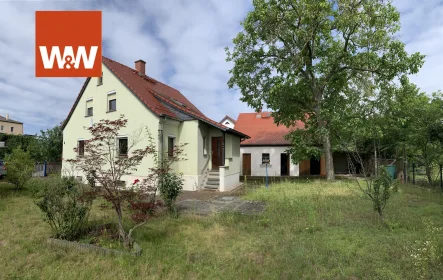 Title - Haus kaufen in Glaubitz - Schönes Einfamilienhaus in ruhiger Lage nahe Riesa - mit Garage & Nebengelass