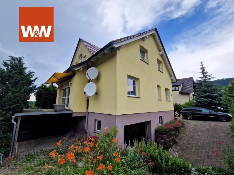 Titelbild - Haus kaufen in Bürgel - Ihr Traumhaus inmitten der Natur, nur einen Katzensprung von Jena entfernt!