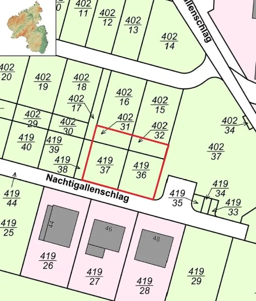  - Grundstück kaufen in Bad Neuenahr-Ahrweiler - Grundstück für Doppelhausbebauung im Nachtigallenschlag