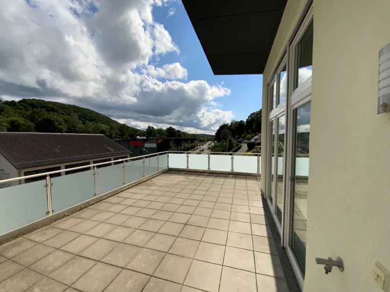 Dachterrasse mit Ausblick