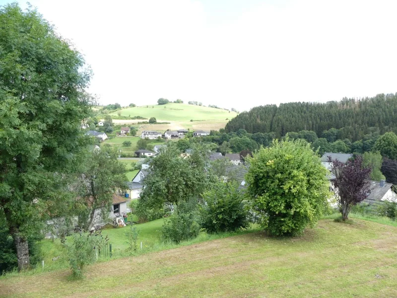 Aussicht vom Balkon