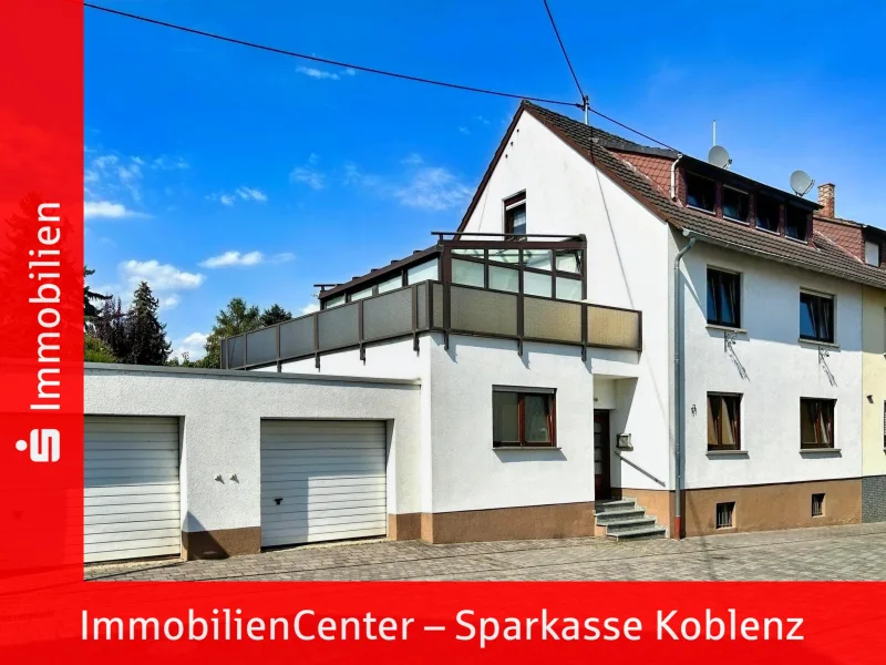  - Haus kaufen in Koblenz - Familienfreundliches Zweifamilienhaus in Koblenz-Rübenach mit Appartement und Wintergarten