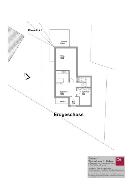 Planungsentwurf Erdgeschoss