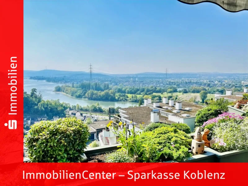  - Wohnung kaufen in Vallendar - Exklusive Eigentumswohnung mit Blick über Koblenz in Vallendar