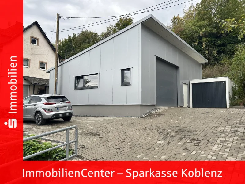  - Halle/Lager/Produktion kaufen in Boppard - Neuwertige Halle im Mischgebiet!